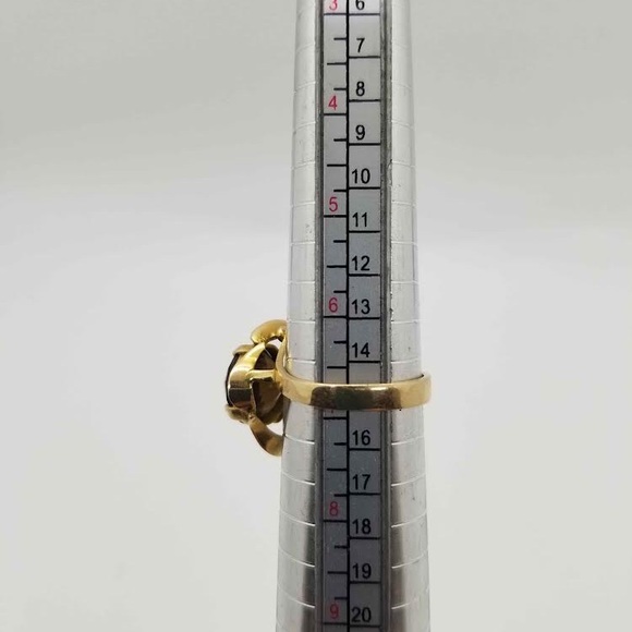 Stunning 14k Gold Large Smoky Quartz Ring - Picture 10 of 14